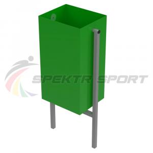 Купить Урна для мусора прямоугольная 370х250х650 мм в Немане 