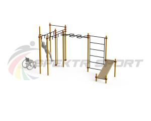 Купить Спортивный комплекс для инвалидов-колясочников WRK-D17_76mm в Немане 