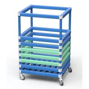 Купить Корзина для хранения инвентаря 570х570х600 мм ПВХ (закругленный профиль) в Немане 