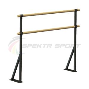 Купить Хореографический станок двухрядный напольный Фуэте Блэк в Немане 