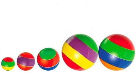 Купить Мячи резиновые (комплект из 5 мячей различного диаметра) в Немане 